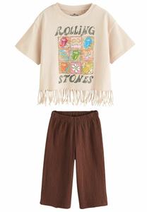 Футболка с принтом REGULAR FIT Next, бежевый