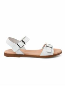 Босоножки с ремешками HEBILLA ANCHA Pisamonas, цвет blanco