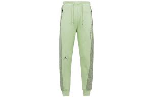 Трикотажные спортивные штаны мужские зеленые Jordan, зеленый
