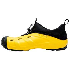 Crocs Кроссовки QUICK TRAIL Low Top Casual унисекс, черные, желтые