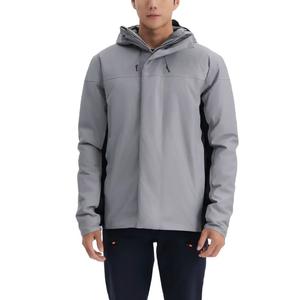 Куртки и пальто мужские светло-серый/дымчато-черный DECATHLON