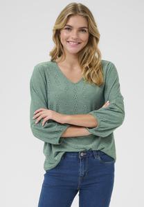 Блуза Kaffe KATYRA, Green Bay Cc/Light Green