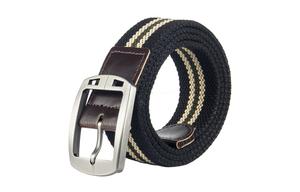 Мужской кожаный ремень ALIEN BANG, Белый