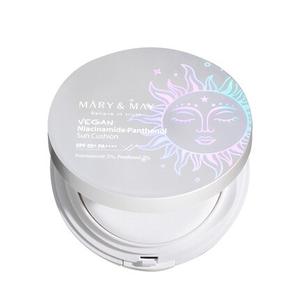 Mary&May Vegan Ниацинамид Пантенол Солнцезащитный крем SPF50+ PA++++ 0,88 унции Охлаждающее и успокаивающее увлажняющее средство для ухода за кожей большого размера в Корейском стиле для веганов