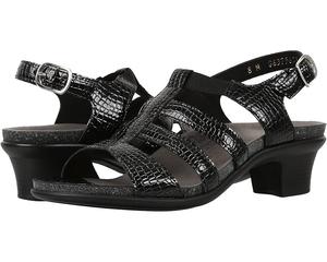 Сандалии SAS Heeled, цвет Black Croc