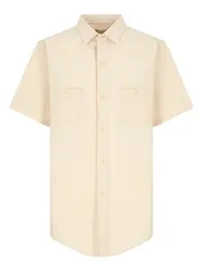 Рубашка с карманом и короткими рукавами MAISON MARGIELA, нейтральный