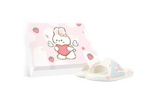 PEAK Тапочки-слайды Tai Ji1.0 тихие, износостойкие, унисекс, белые, розовые, синие