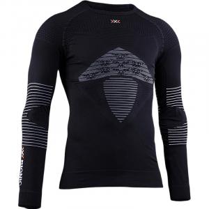 X Bionic Logo print Ski Top XBIONIC, черно-белый