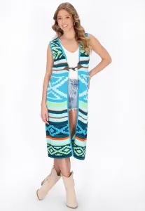 Жилет изия Izia, Blue Multicolor