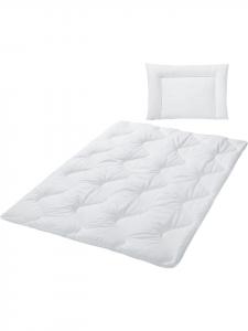 Erwin Müller Детский комплект постельного белья из 2 предметов с изображением кролика, белый