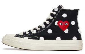 Кеды Converse Chuck Taylor All Star 70 Hi Comme Des Garcons Play Polka Dot Black