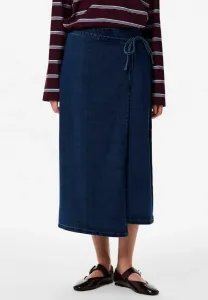 Юбка а-силуэта от pcflora Pieces, Dark Blue Denim