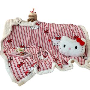 Sanrio Плед Hello Kitty My Melody розовый