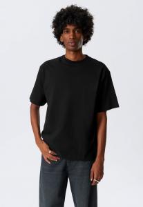 Футболка Weekday Basic T-shirt, Black