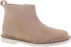 Женские ботильоны Melrose из черной замши с овчиной от Birkenstock