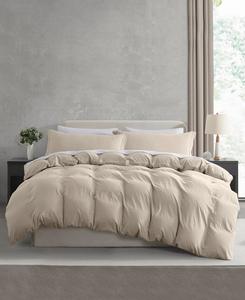 Ультрамягкий предварительно выстиранный комплект постельного белья из 3 предметов, размер California King Nestl, Linen