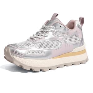 Износостойкие дышащие низкие повседневные кроссовки Women's MOMGOG, сирень