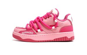 Кроссовки MR.PESIN Skateboarding Shoes Unisex Low-top Fuchsia, розовый