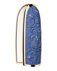 Rouge G Blooming Denim Чехол для помады с двойным зеркалом - Ограниченное издание Персонализируемая лечебная помада Guerlain, Flora