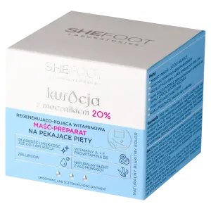 Мазь-средство витаминная регенерирующая-успокаивающая от трещин на пятках, 80 г Shefoot Kuracja z mocznikiem