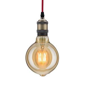 Подвесной светильник Paulmann Eldar II, алюминий/смесовая ткань - 1-пламень