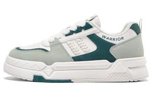 Обувь для повседневной носки унисекс с низким верхом зеленая/белая Warrior