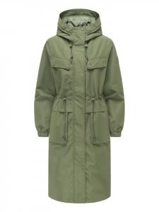 Navahoo Длинное пальто Kirschwind 14 цвета «Оливковый лист»