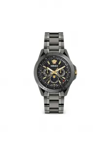 Наручные часы Galaxy Moonphase 43 мм Versace, серебряный