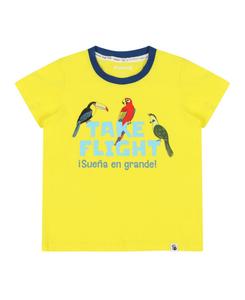 Детская футболка с коротким рукавом и графическим принтом Suave Mixed Up Clothing, Take flight