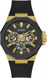 GUESS Black and Gold-Tone многофункциональные часы