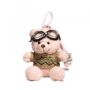 ZOCO Розовый медвежонок брелок для рюкзака плюшевая кукла подвеска высота 10см