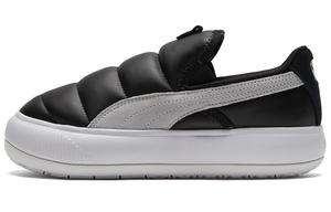Кроссовки PUMA Suede Mayu Slip-on Shoes Black/White Women's