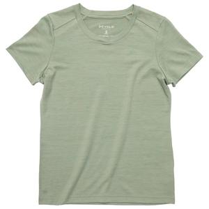 Женская футболка премиум-класса - рубашка из мериносовой шерсти Devold, Fog