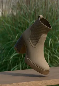 Ботильоны на платформе Anna Field, Beige