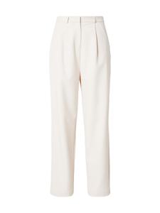 ABOUT YOU Брюки 'Senta' с классическими складками в цвете Cream