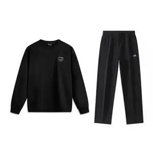 LINING Повседневная спортивная одежда Unisex Black+Black