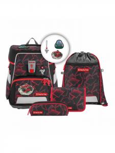 Step by Step Школьный рюкзак Ninja Yuma в красно-черном цвете
