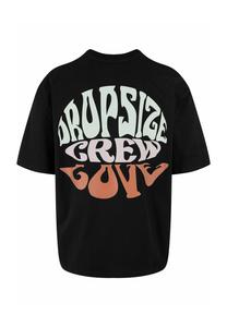 Футболка с принтом HEAVY CREW LOVE Dropsize, черный