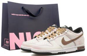 Женские кроссовки для скейтбординга Dunk с технологией Cushioning, облегченные, низкие, розовые Nike, светло-фиолетовый