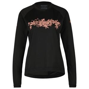 Велосипедный трикотаж Zimtstern Women's PureFlowz Shirt L/S, цвет Pirate Black/Pirate Black