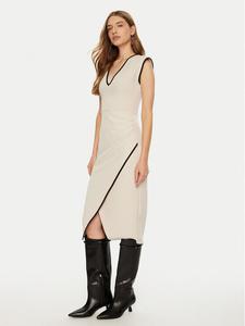 Коктейльное платье узкого кроя Access Fashion, экрю