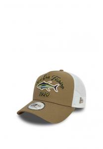 Бейсболка New Era, коричневый