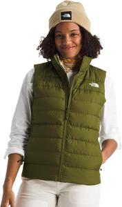 Женская жилетка The North Face Aconcagua 3 утеплённая ветрозащитная, оливковый