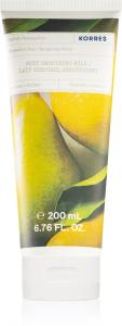 Разглаживающий лосьон для тела с ароматом бергамота и груши Korres, 200 мл