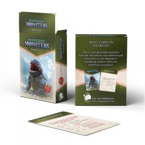 Коллекционные карточки Dungeons And Dragons Rpg: Wandering Monster: Wilderlands Deck