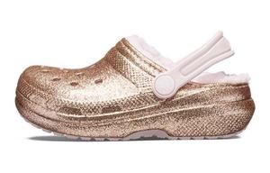 Детские сандалии Crocs Kids, Gold Powder