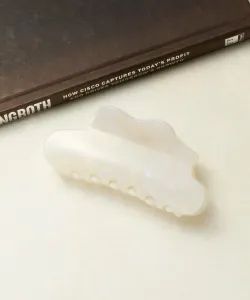 Акриловая заколка для волос Colony 2139, цвет White