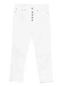 Укороченные брюки DONDUP, белый