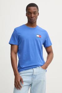 Футболка из хлопка Tommy Jeans, фиолетовый