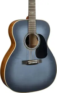 Акустическая гитара Martin CEO-11 Grand Concert, верх из массива ели, голубая